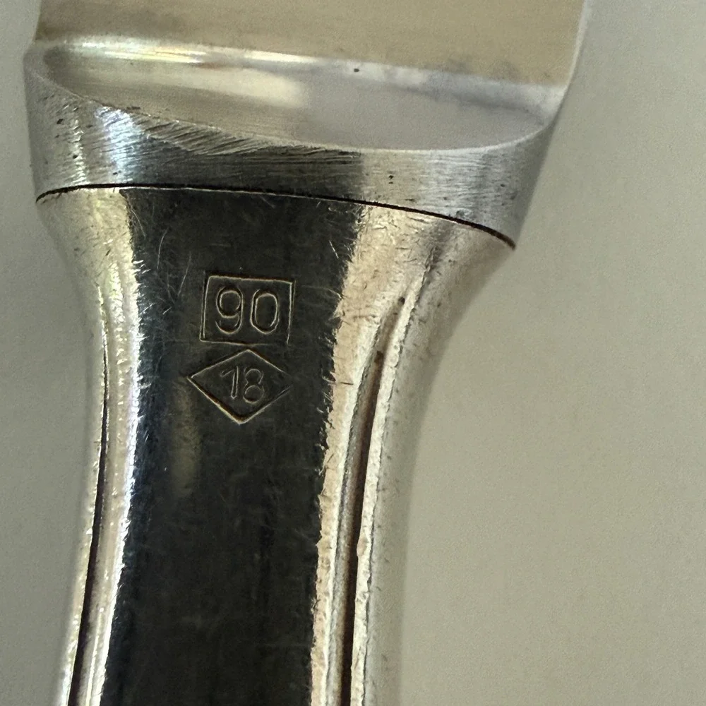 Vintage WMF 2200 Silverplate Dinner Knife 90/18 INOX Germany 8